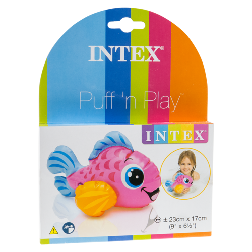 Zwierzątka do kąpieli - różowa rybka INTEX 58590